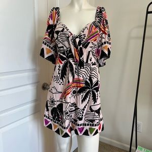 Farm Rio Women’s Small Multi Color Dress